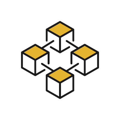 blockchain-yellow